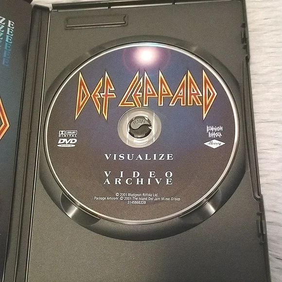 Def Leppard Visualize/Video Archive DVD - Picture 3 of 4